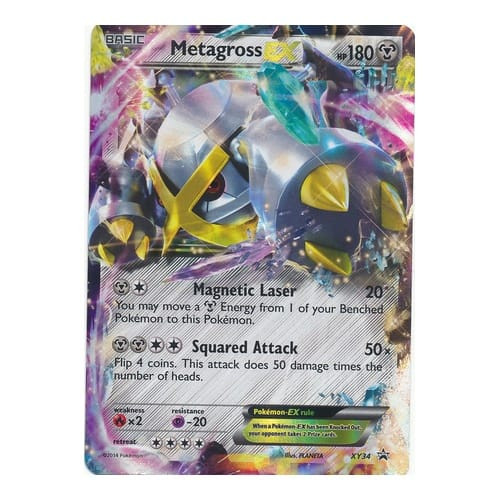 X&Y Promo XY34 Metagross EX