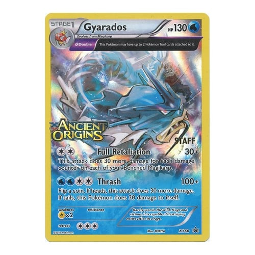 X&Y Promo XY60 Gyarados (STAFF)