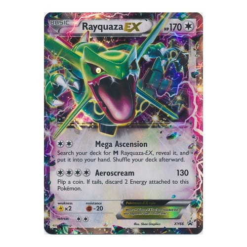 X&Y Promo XY66 Rayquaza EX