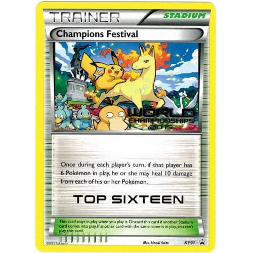 X&Y Promo XY91 Champions Festival (Top 16)