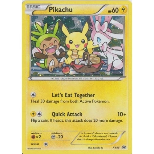 X&Y Promo XY95 Pikachu