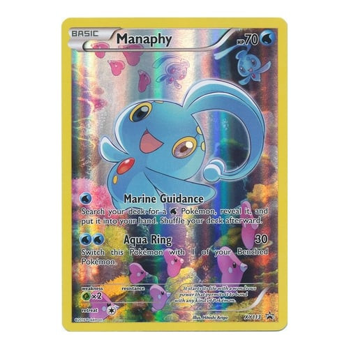 X&Y Promo XY113 Manaphy (Full Art)