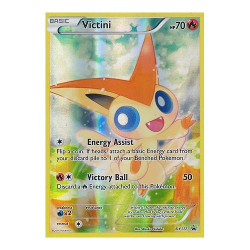 X&Y Promo XY117 Victini (Full Art)