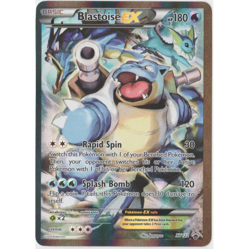 X&Y Promo XY122 Blastoise EX (Full Art)