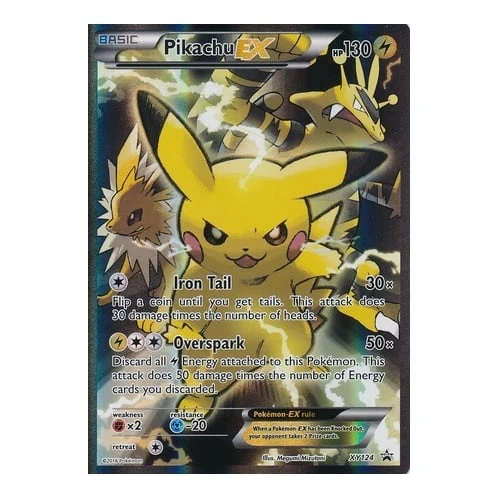 X&Y Promo XY124 Pikachu EX (Full Art)
