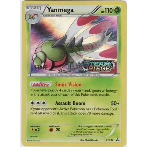 X&Y Promo XY144 Yanmega (STAFF)