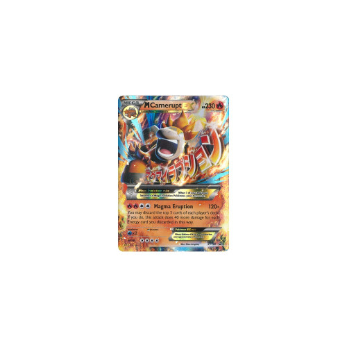 X&Y Promo XY198 M Camerupt EX (Half Art)