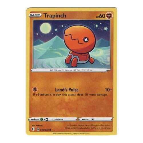 Shining Fates 040/072 Trapinch | Magic Madhouse