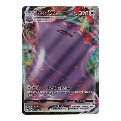 Shining Fates 051/072 Ditto VMAX (Full Art)