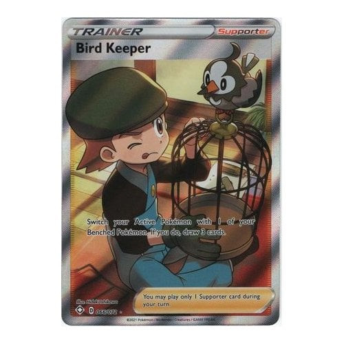 Shining Fates 066/072 Bird Keeper (Full Art)