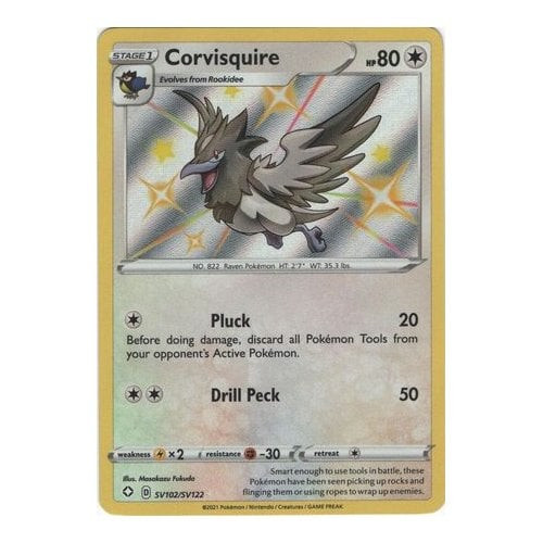 Shining Fates SV102/SV122 Corvisquire (Holo)