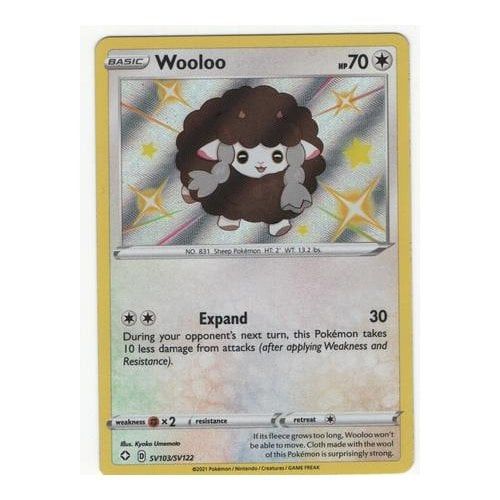 Shining Fates SV103/SV122 Wooloo (Holo)