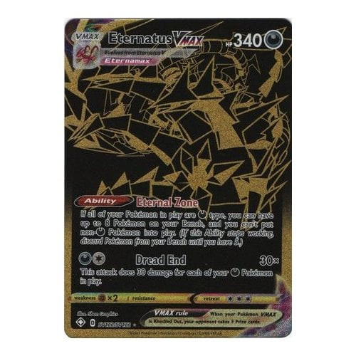 gold green energy pokemon card Amazon.com: Pokemon - Eternatus VMAX SV122/SV122 - Shining Fates - Shiny  Vault
