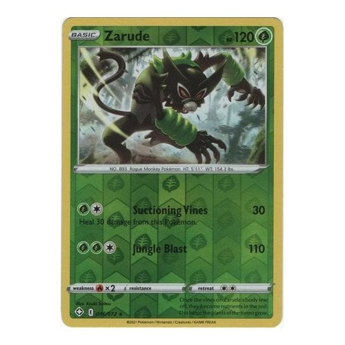 Shining Fates 016/072 Zarude (Reverse Holo)