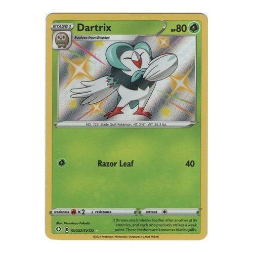 Shining Fates SV002/SV122 Dartrix (Holo)