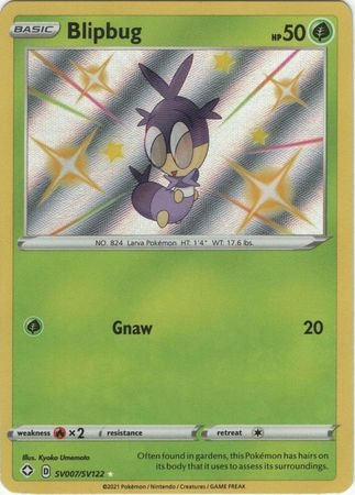 Shining Fates SV007/SV122 Blipbug (Holo)