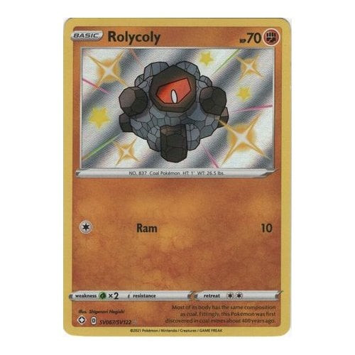 Shining Fates SV067/SV122 Rolycoly (Holo)