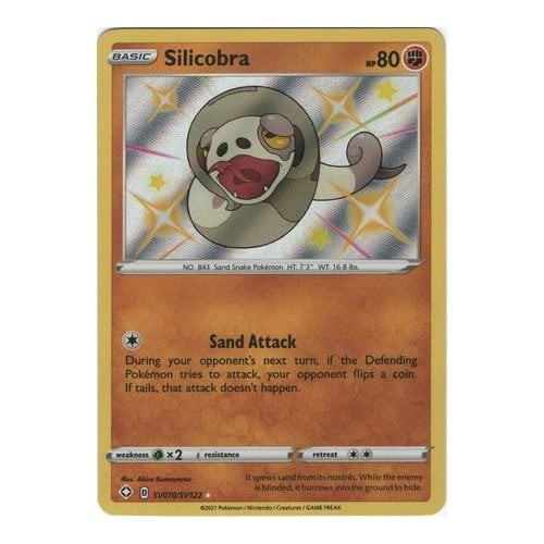 Shining Fates SV070/SV122 Silicobra (Holo)