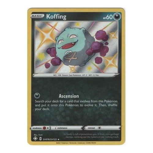 Shining Fates SV076/SV122 Koffing (Holo)
