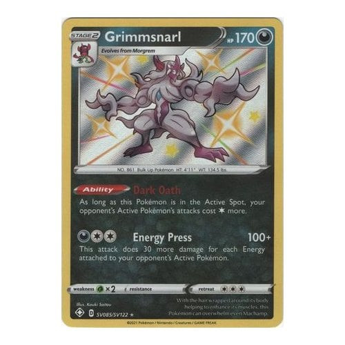 Shining Fates SV085/SV122 Grimmsnarl (Holo)