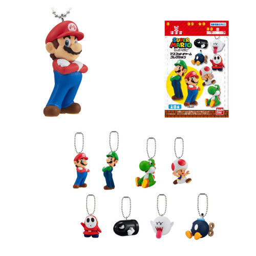 Shokugan: Super Mario Bros. Mascot Charm Display of 10