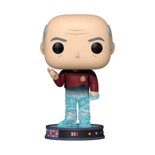 POP! TV - Star Trek #1687 Jean-Luc Picard (Transporter) (Glitter) (POP! Plus)