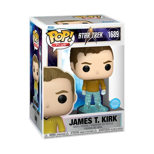 POP! TV - Star Trek #1689 James T. Kirk (Transporter) (Glitter) (POP! Plus)