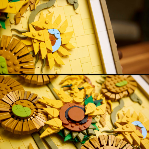 Art Vincent van Gogh - Sunflowers Building Set 31215
