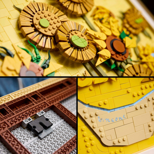Art Vincent van Gogh - Sunflowers Building Set 31215