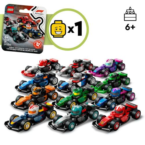 F1 Collectible Race Cars Mystery Box 71049