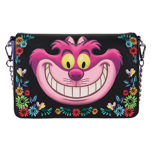 Disney: Alice in Wonderland Cheshire Cat Tulgey Wood Crossbody Bag