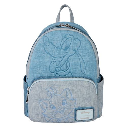 Disney: Dogs & Cats Faux Denim Mini Backpack