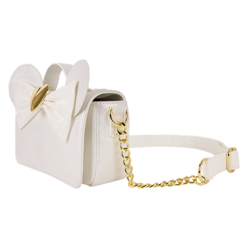 Disney: Minnie Mouse Iridescent Lace Wedding Crossbody Bag