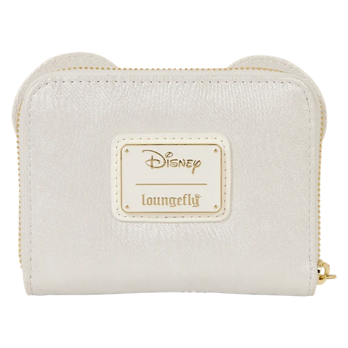 Disney: Minnie Mouse Iridescent Lace Wedding Zip Around Wallet