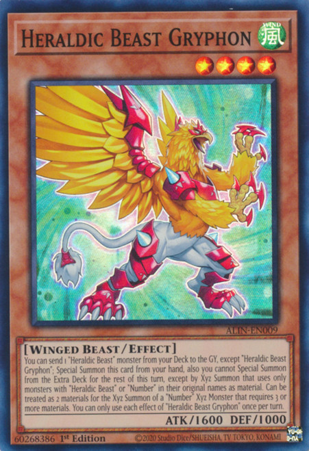 ALIN-EN009 Heraldic Beast Gryphon