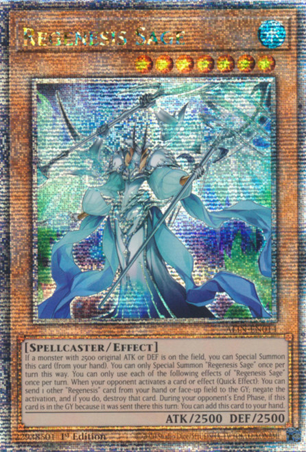 ALIN-EN014 Regenesis Sage (Quarter Century Secret Rare)