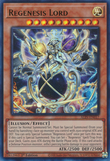 ALIN-EN017 Regenesis Lord (Ultra Rare)