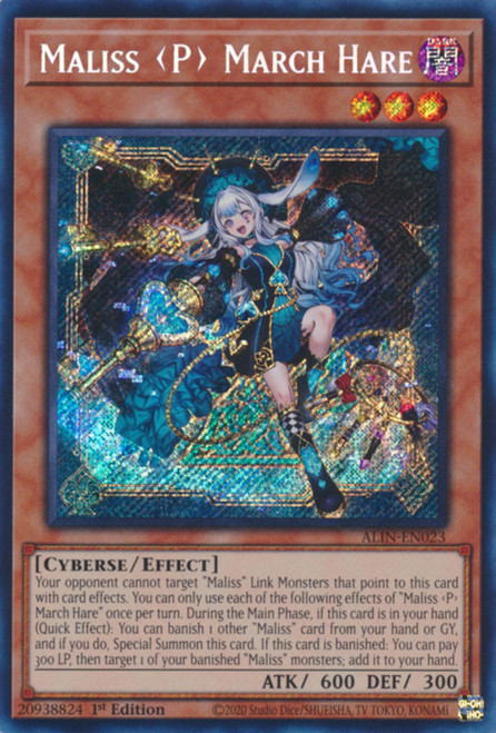 ALIN-EN023 Maliss <P> March Hare (Secret Rare)