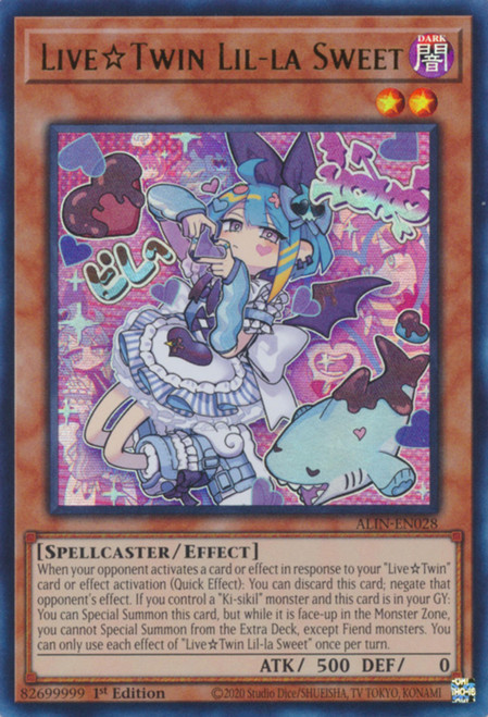 ALIN-EN028 Live☆Twin Lil-la Sweet (Ultra Rare)