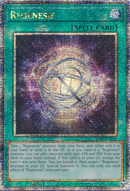 ALIN-EN059 Regenesis (Quarter Century Secret Rare)