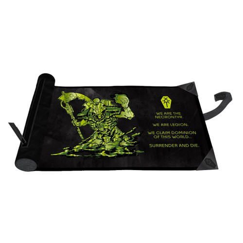Warhammer 40,000 Necron Codex Aligned Dice Scroll Premium Foil