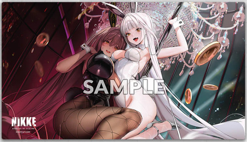 Goddess Of Victory: Nikke Rubber Playmat Vol. 10 - Bunny X 777 - Noir & Blanc