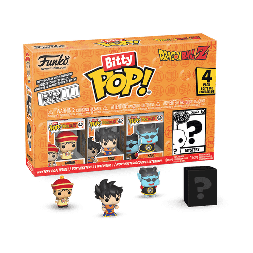 Bitty POP! Dragon Ball Z: Gohan, Raditz & Piccolo 4-Pack