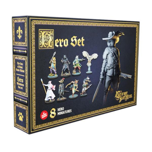The Cats of Mont Saint-Michel: Hero Miniatures Set