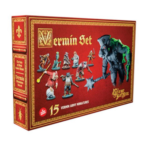 The Cats of Mont Saint-Michel: Vermin Miniatures Set