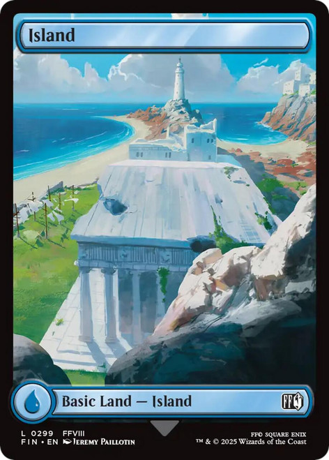 Island (#299) (Full Art)