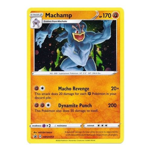 Sword & Shield Promo SWSH053 Machamp
