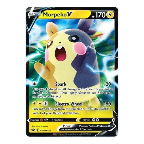 Sword & Shield Promo SWSH056 Morpeko V