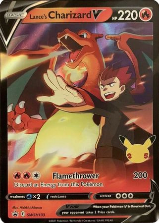 Sword & Shield Promo SWSH133 Lance's Charizard V