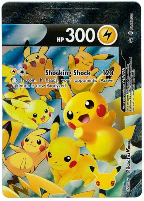 Sword & Shield Promo SWSH140 Pikachu V-UNION